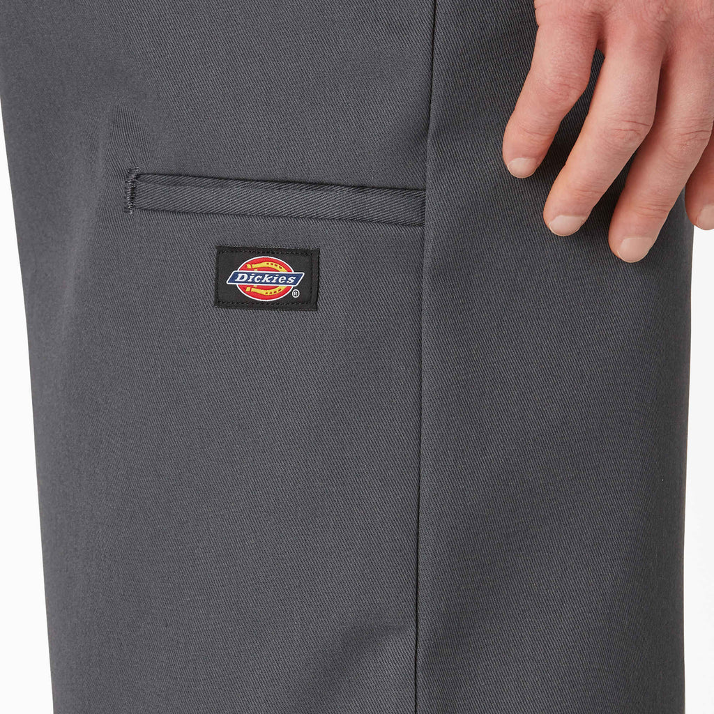 Loose Fit Flat Front Work Shorts. 13