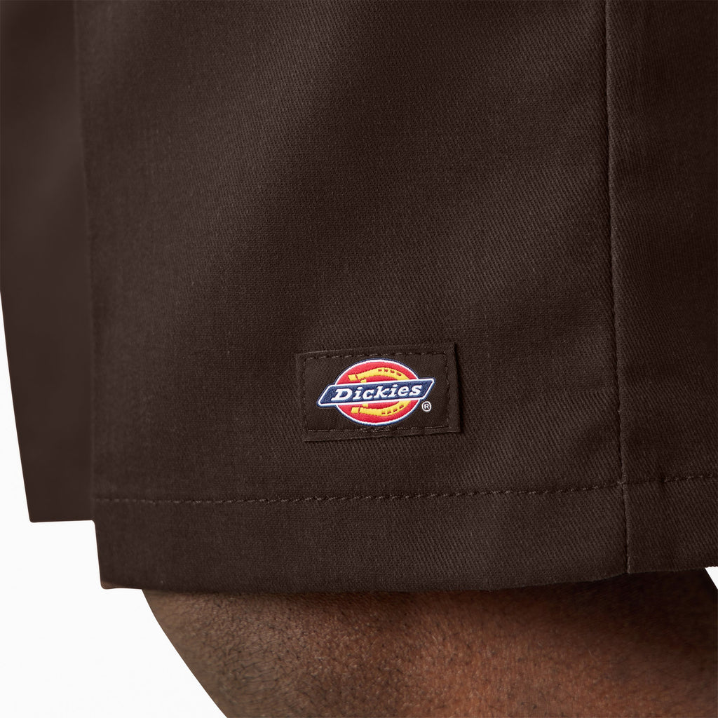 Loose Fit Flat Front Work Shorts. 13