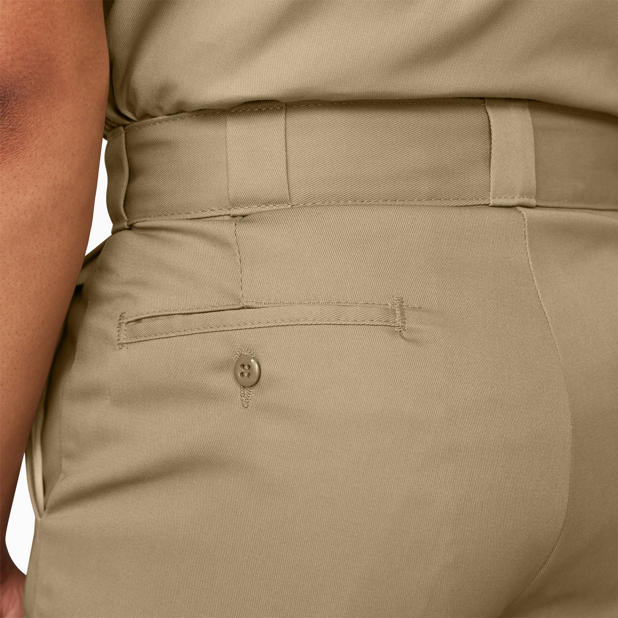 Loose Fit Flat Front Work Shorts. 13