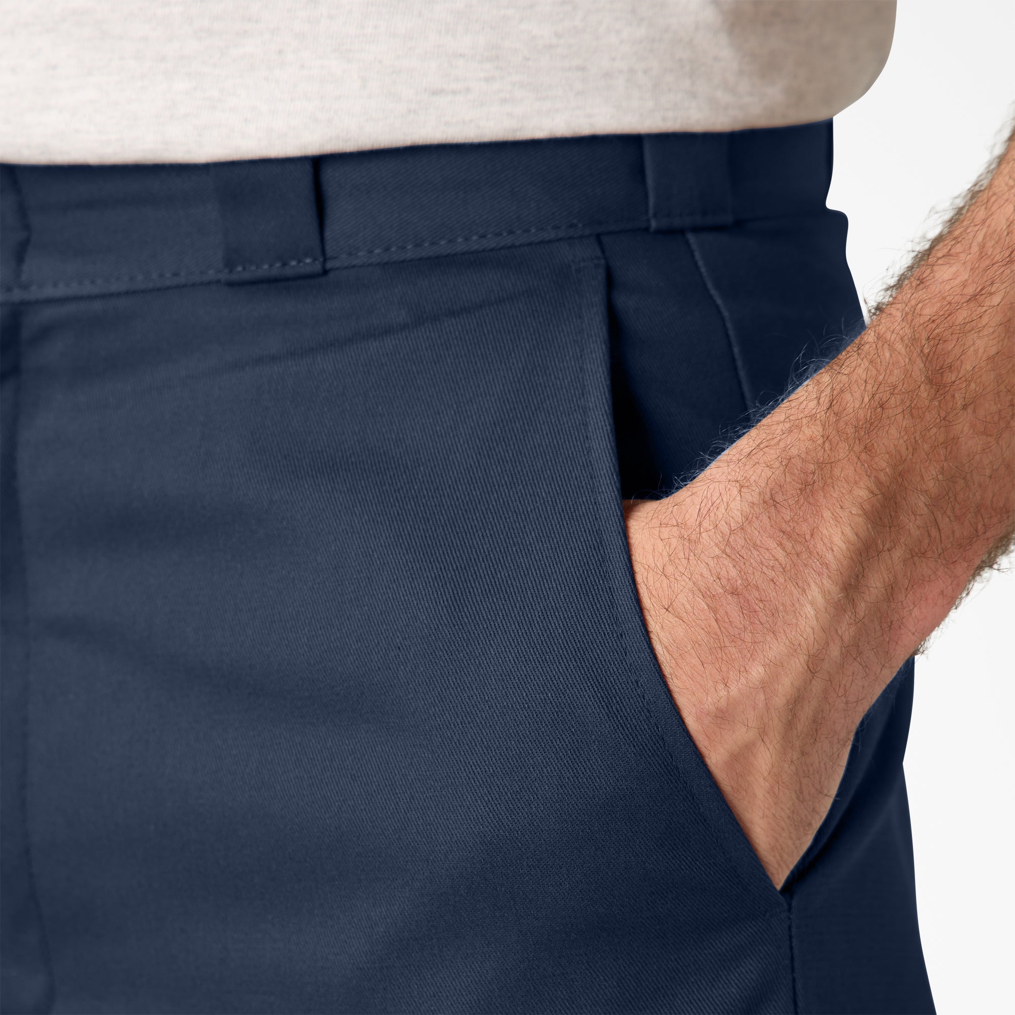Loose Fit Flat Front Work Shorts. 13