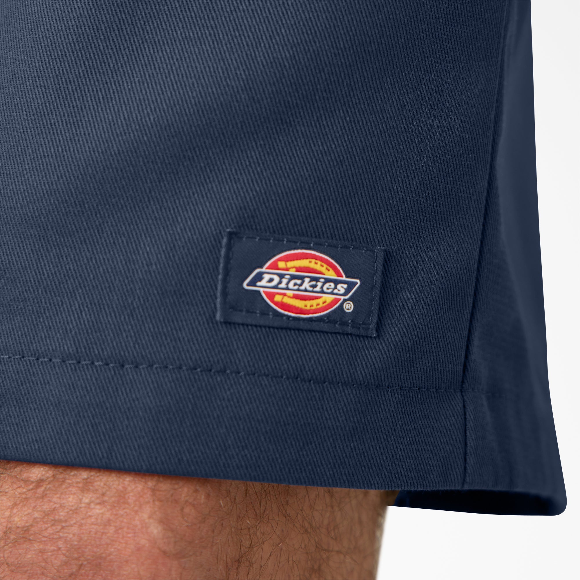 Loose Fit Flat Front Work Shorts. 13