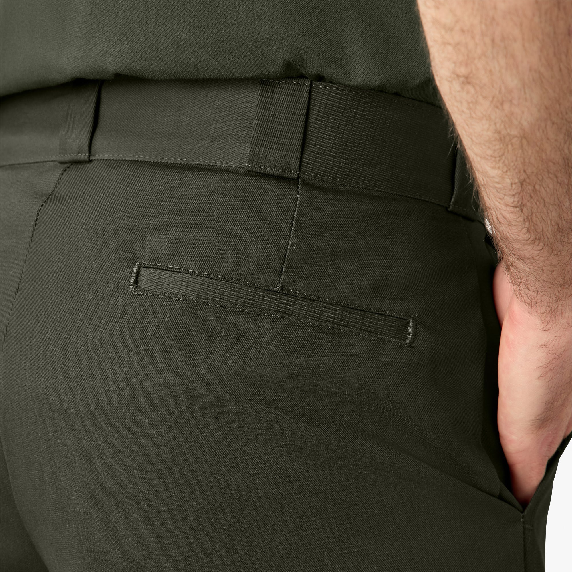 Loose Fit Flat Front Work Shorts. 13