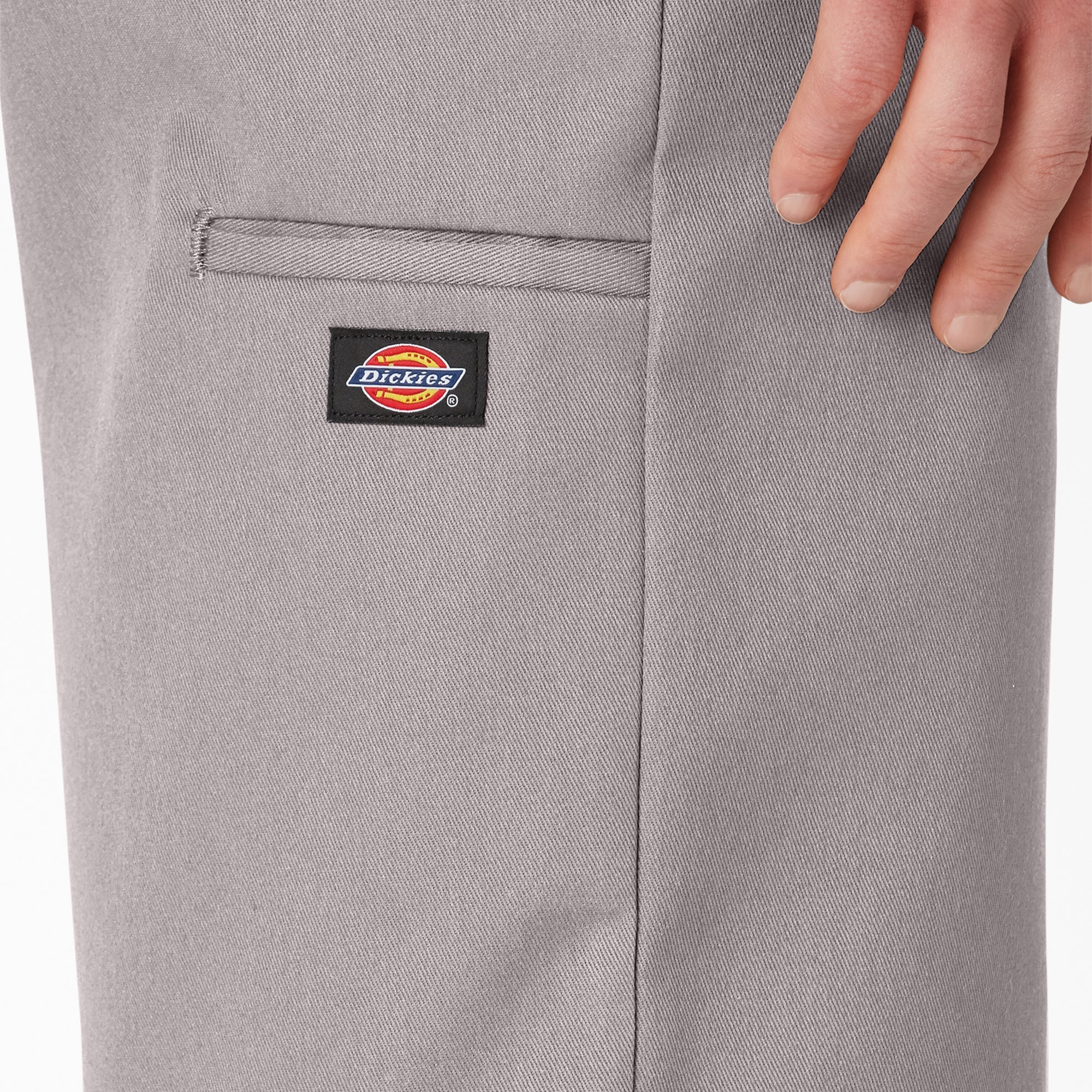 Loose Fit Flat Front Work Shorts. 13