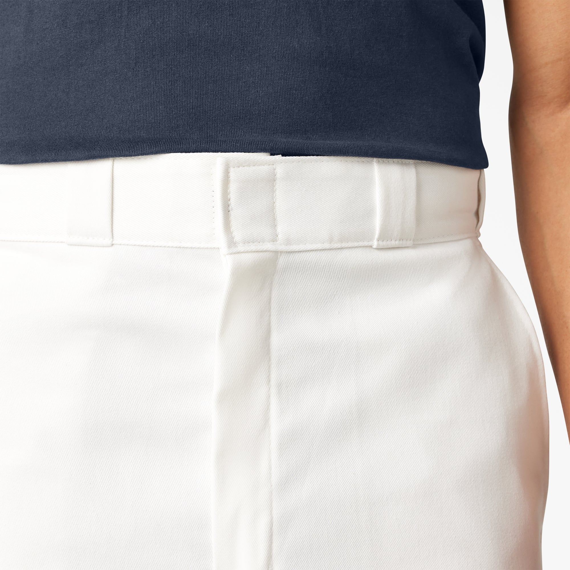 Loose Fit Flat Front Work Shorts. 13