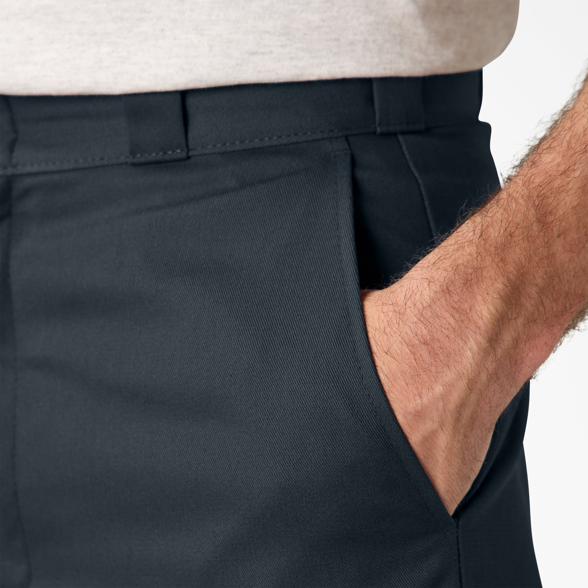 Loose Fit Flat Front Work Shorts. 13