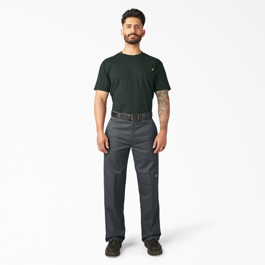 Loose Fit Double Knee Work Pants