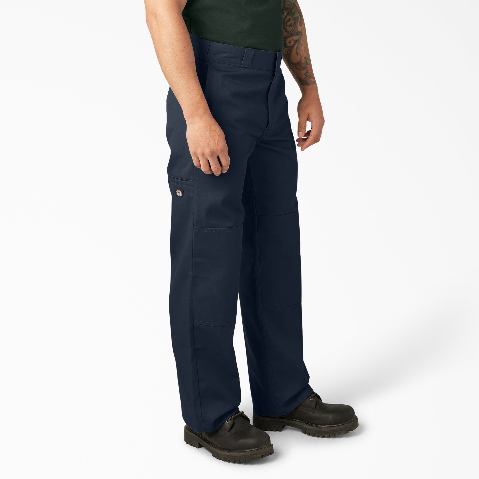 Loose Fit Double Knee Work Pants