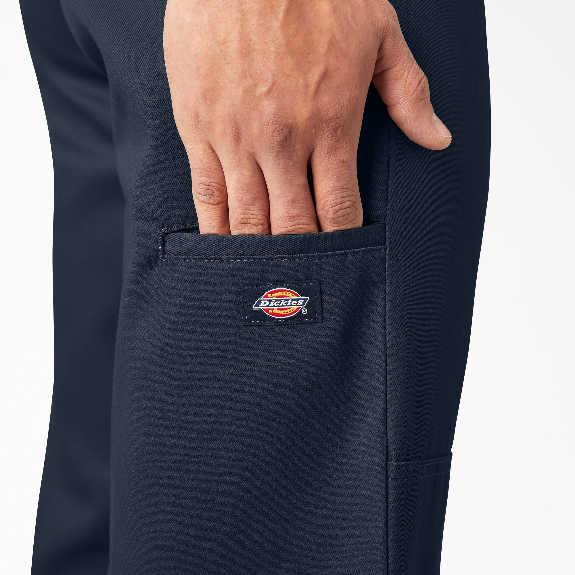 Loose Fit Double Knee Work Pants