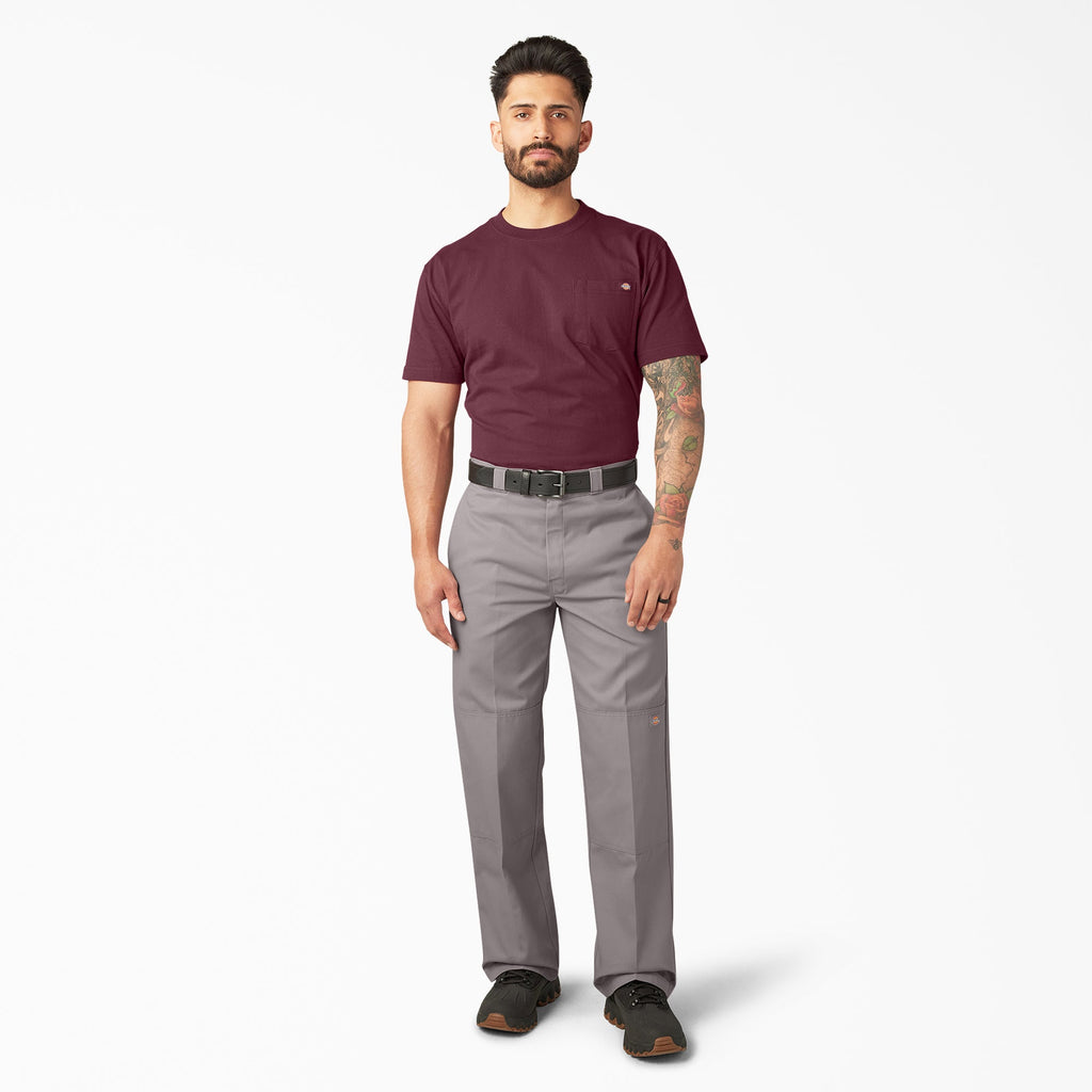 Loose Fit Double Knee Work Pants