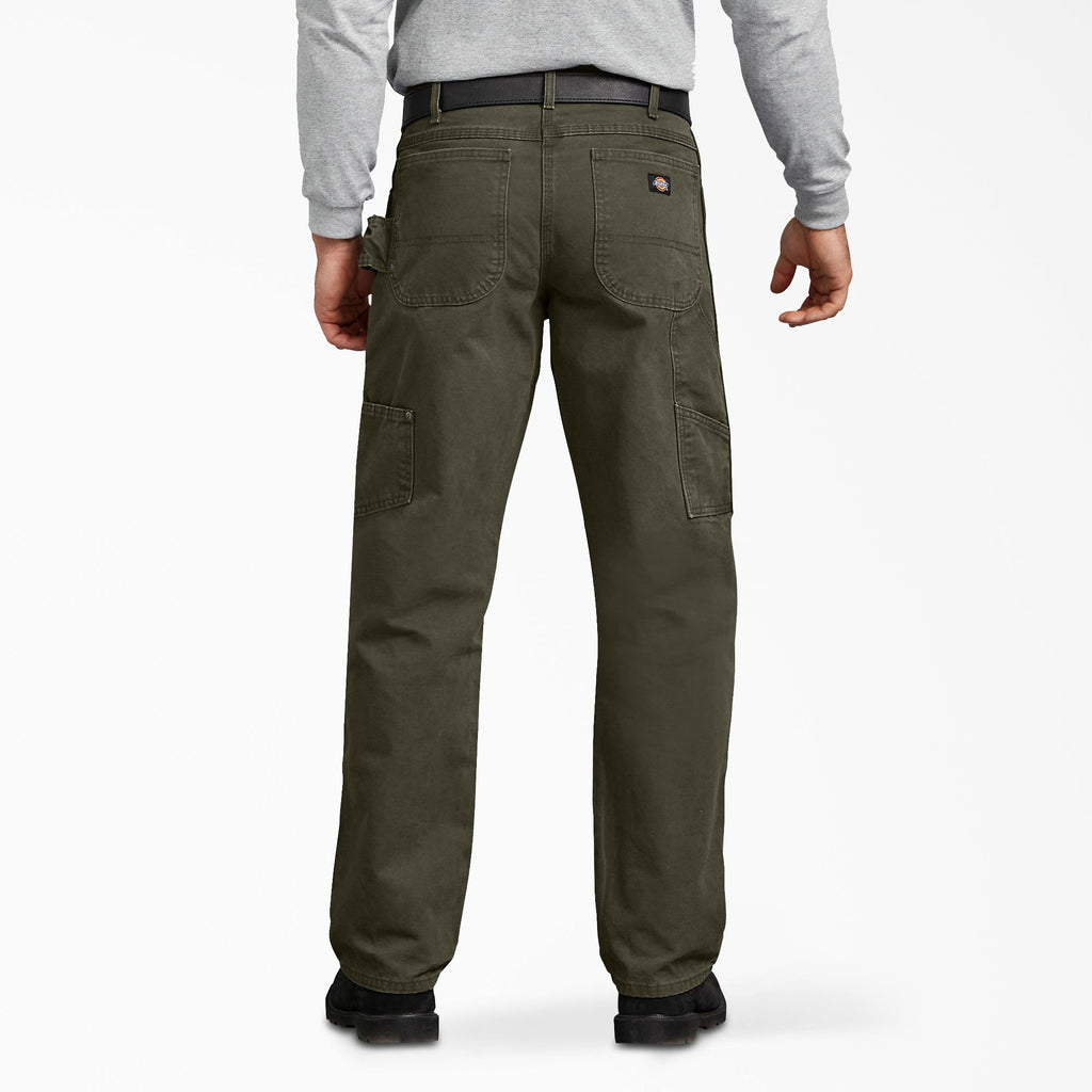 Relaxed Fit Sanded Duck Carpenter Pants