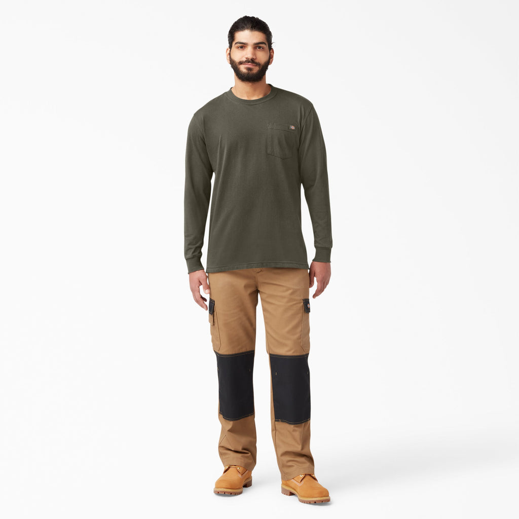 Heavyweight Long Sleeve Pocket T-Shirt