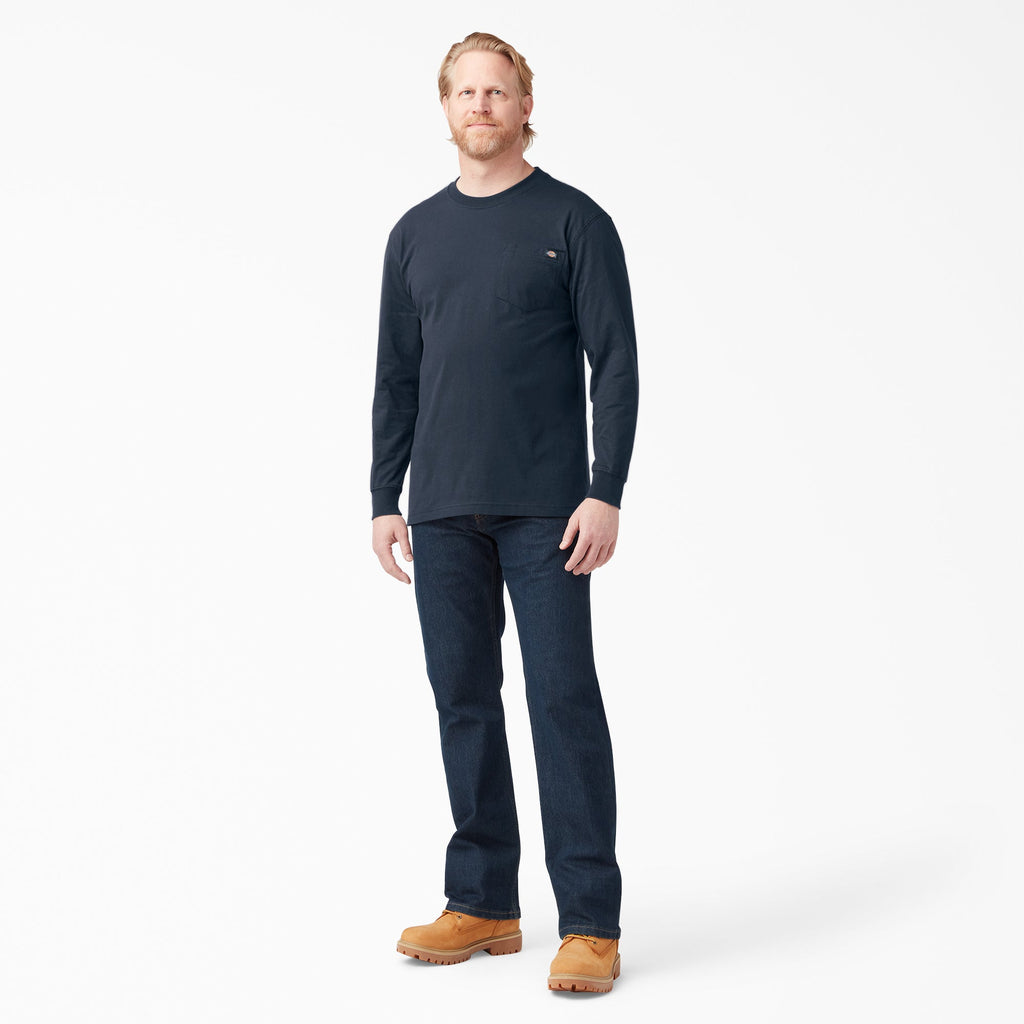 Heavyweight Long Sleeve Pocket T-Shirt