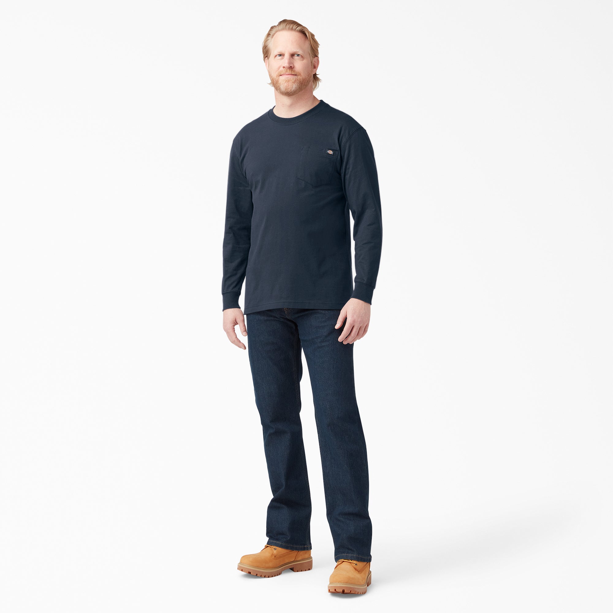 Heavyweight Long Sleeve Pocket T-Shirt