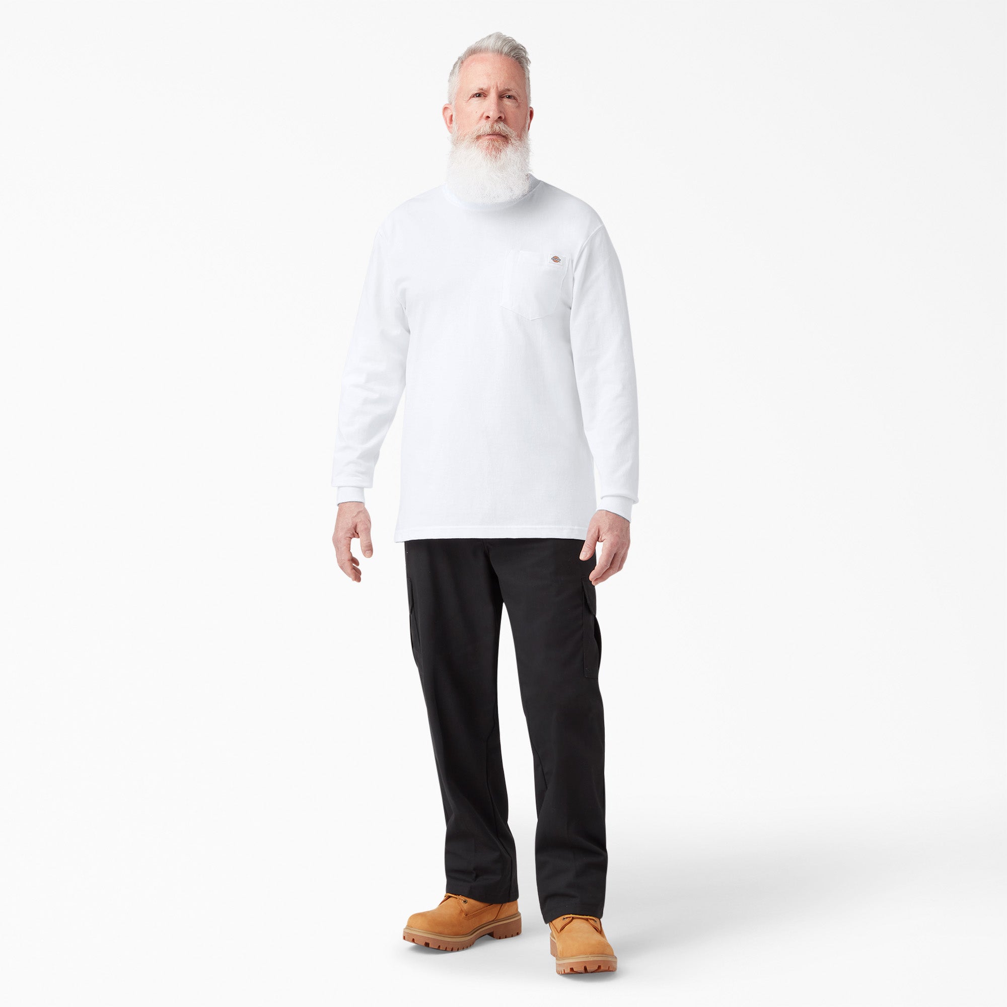 Heavyweight Long Sleeve Pocket T-Shirt