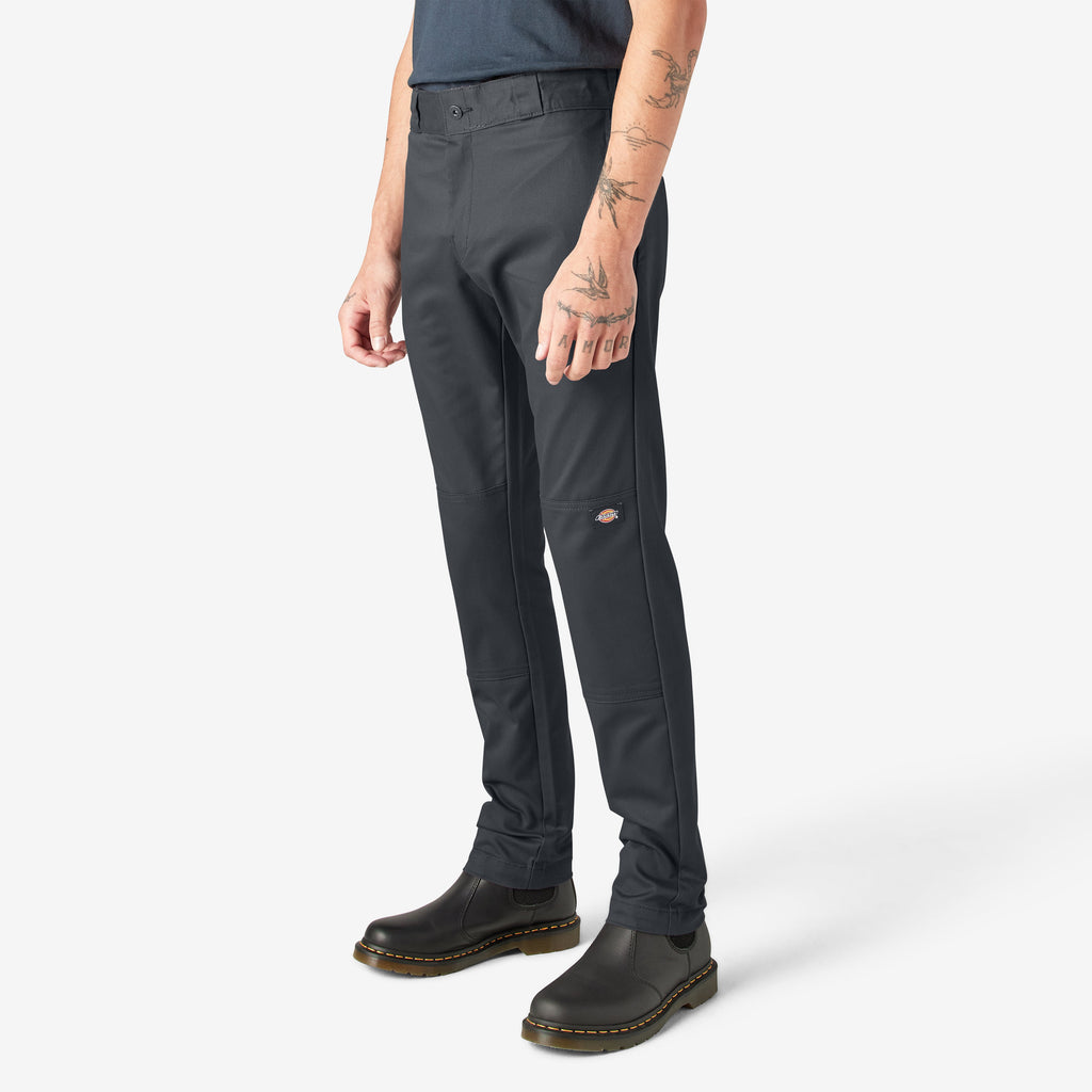 FLEX Skinny Fit Double Knee Work Pants