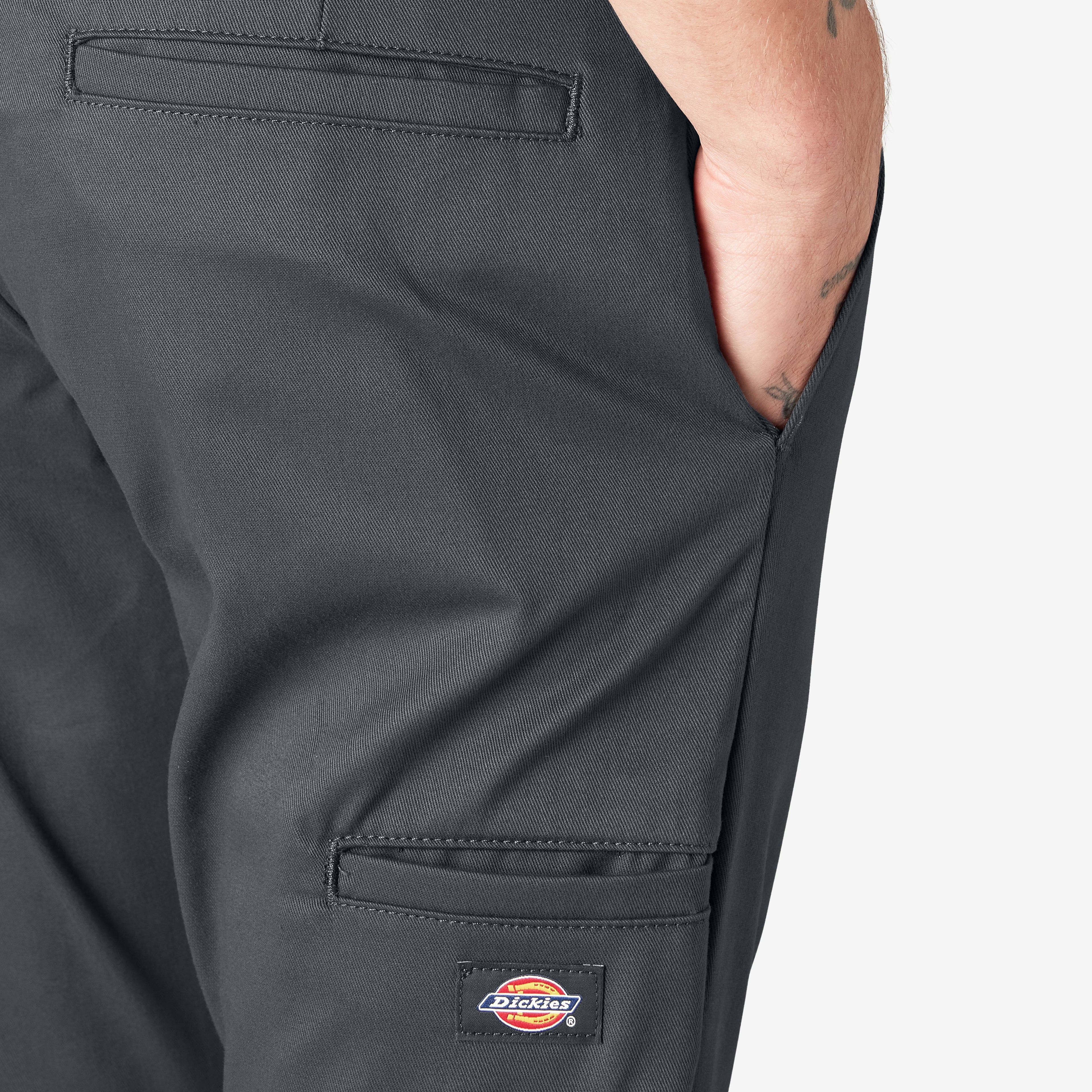 FLEX Skinny Fit Double Knee Work Pants