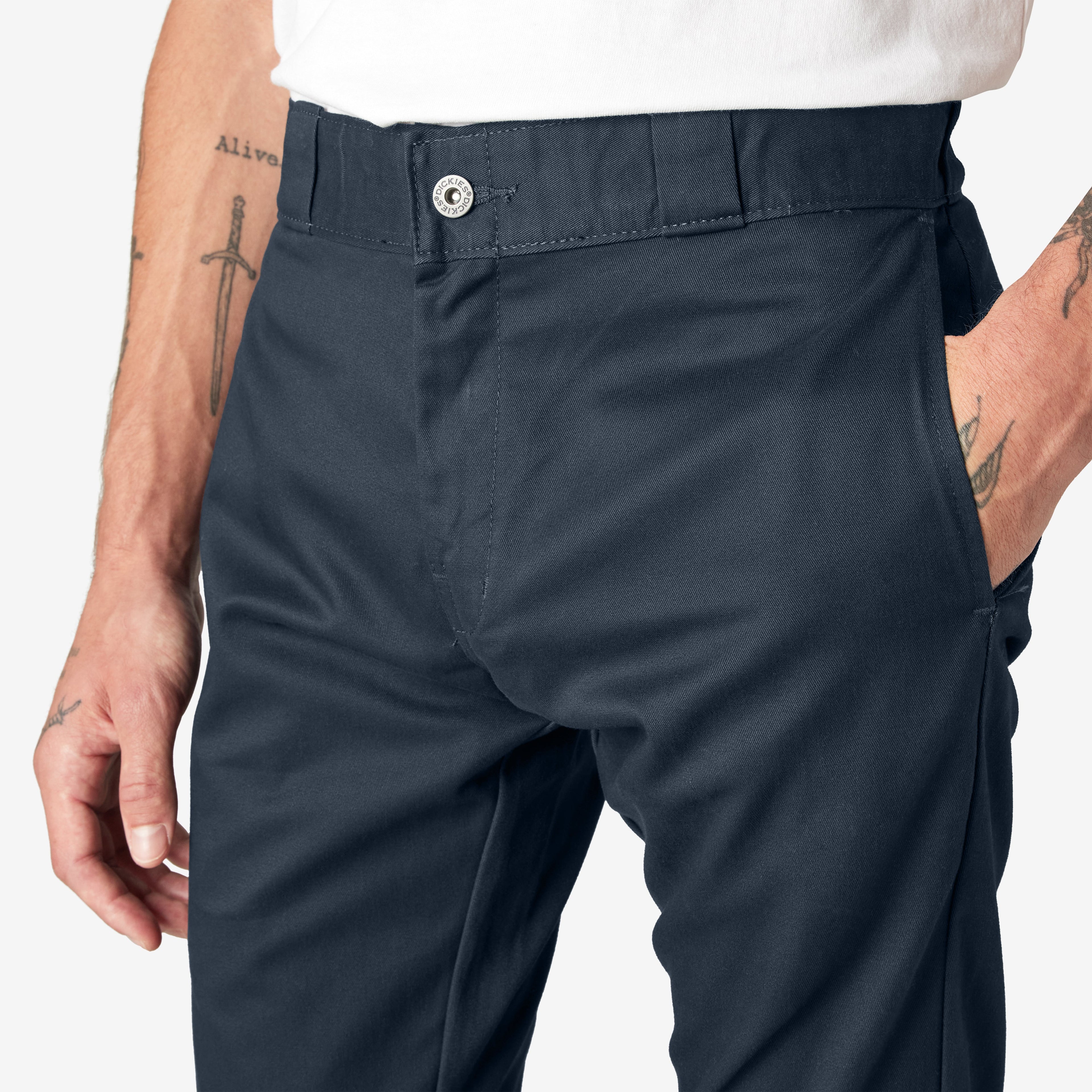 FLEX Skinny Fit Double Knee Work Pants