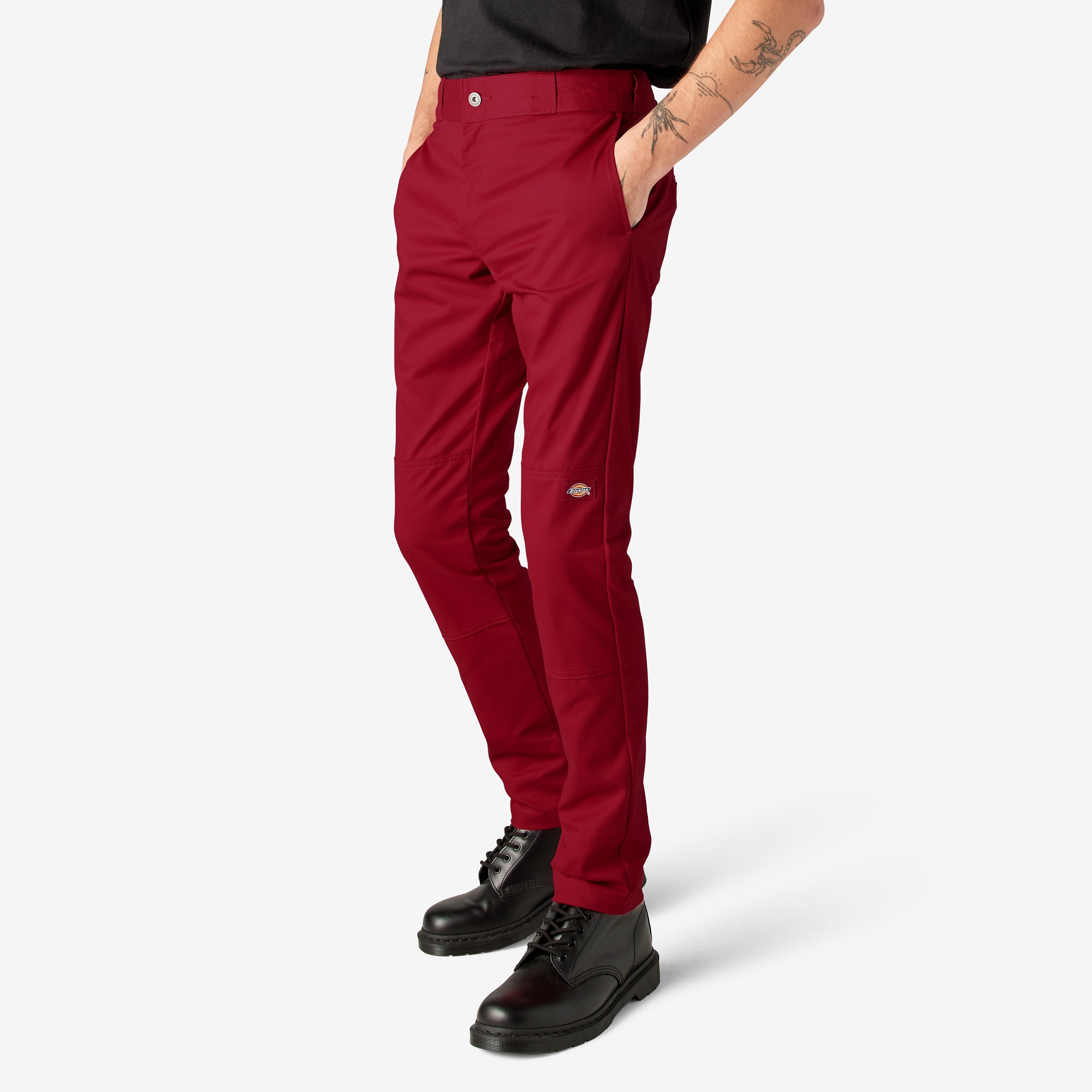 FLEX Skinny Fit Double Knee Work Pants