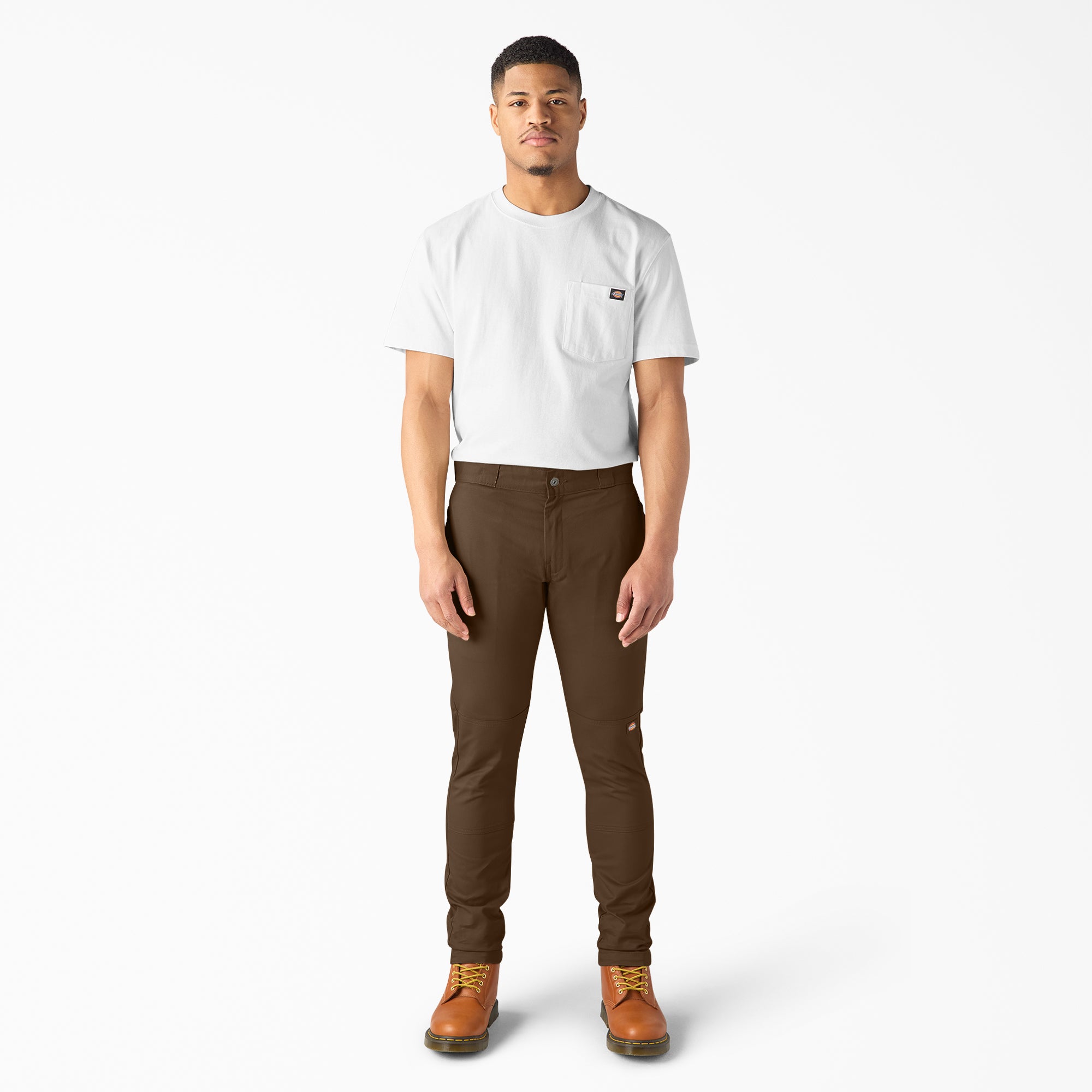 FLEX Skinny Fit Double Knee Work Pants