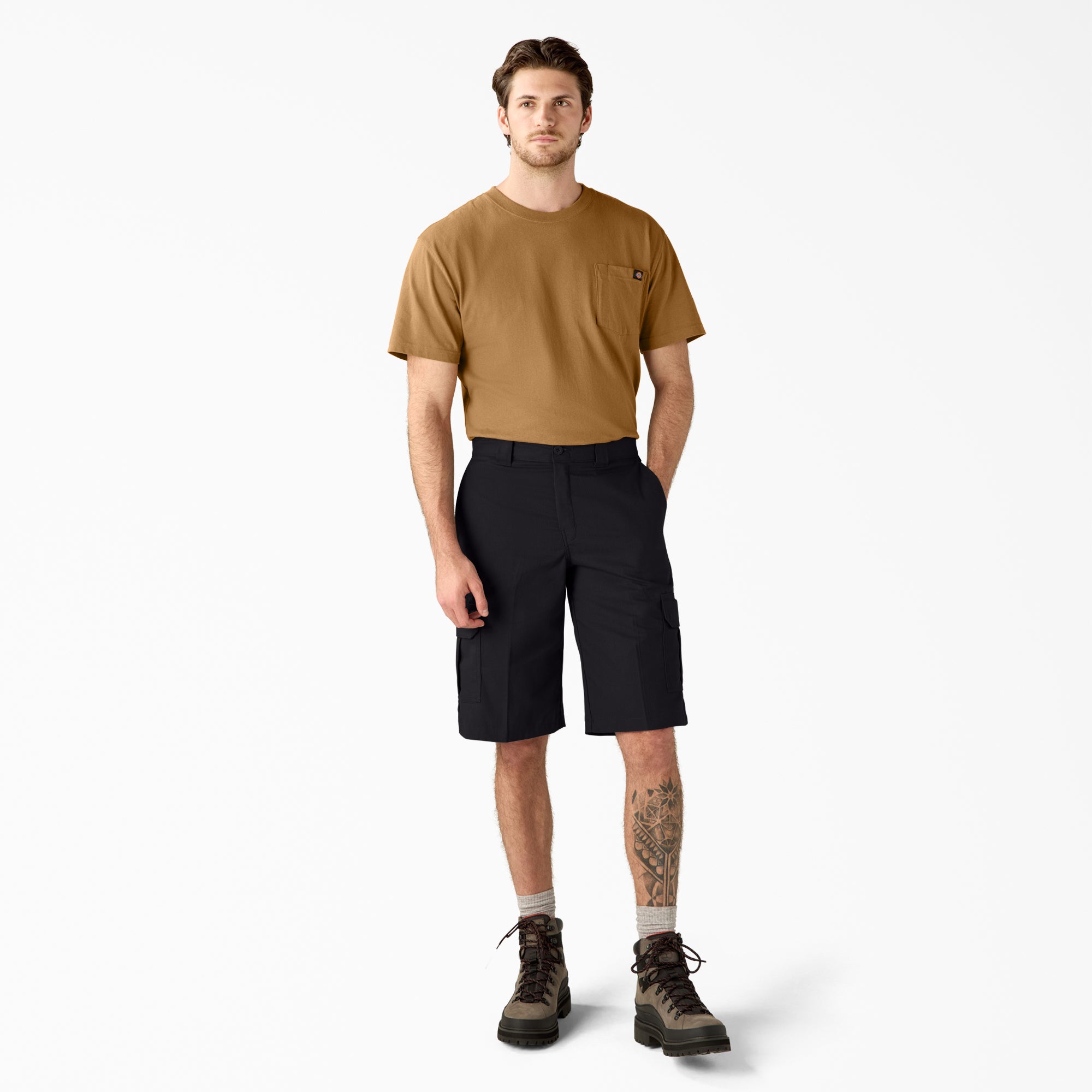 FLEX Relaxed Fit Cargo Shorts. 13