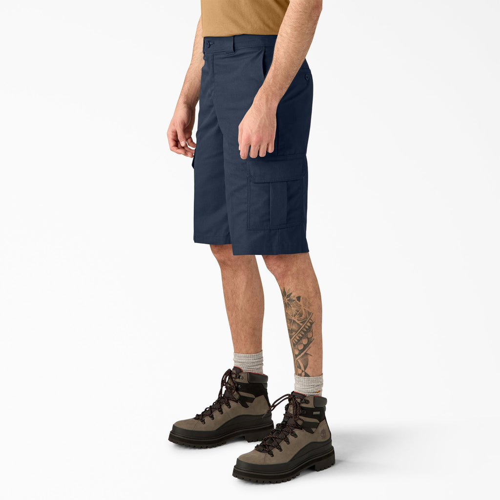 FLEX Relaxed Fit Cargo Shorts. 13