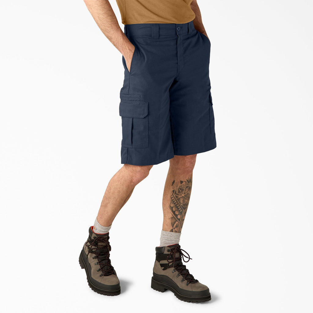 FLEX Relaxed Fit Cargo Shorts. 13