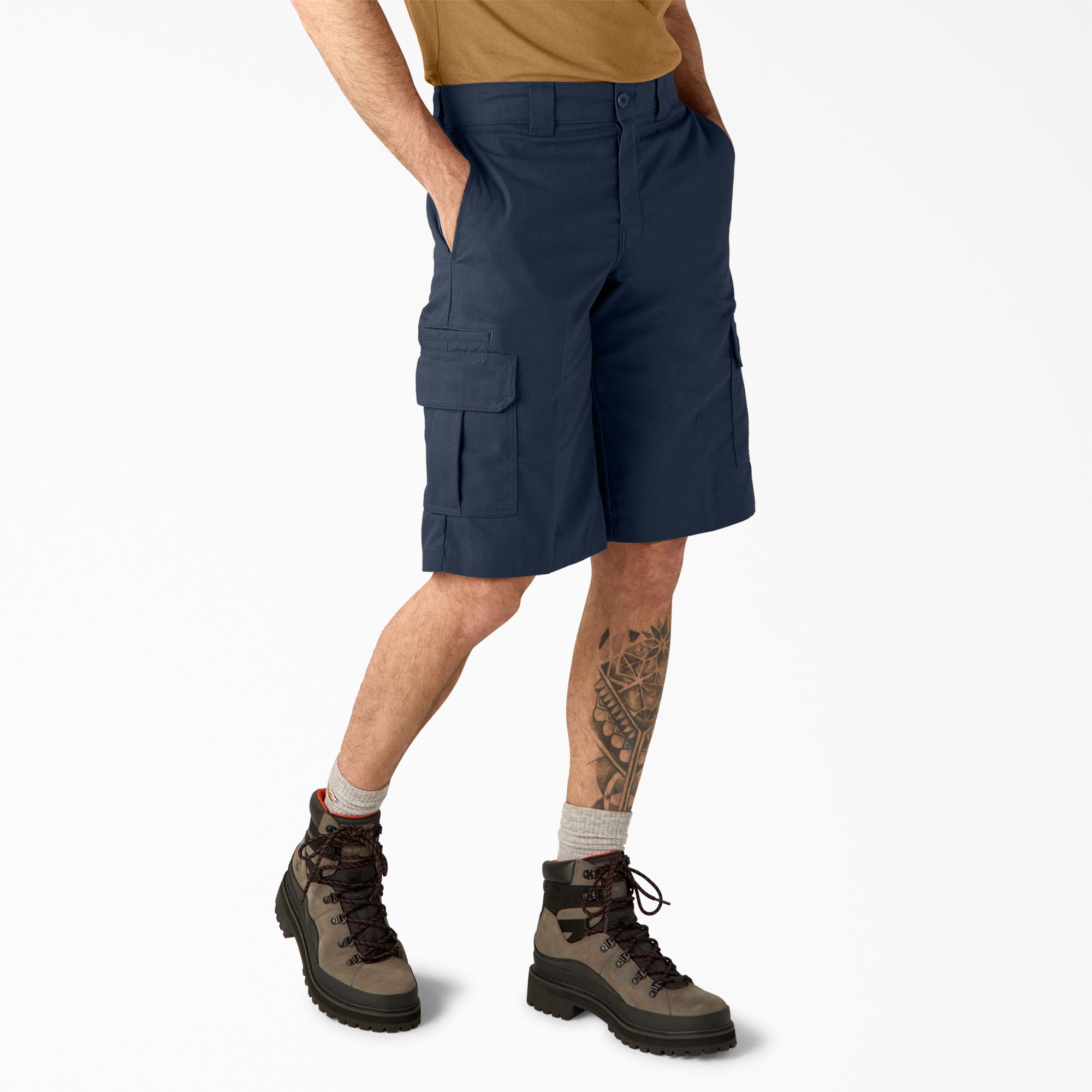 FLEX Relaxed Fit Cargo Shorts. 13