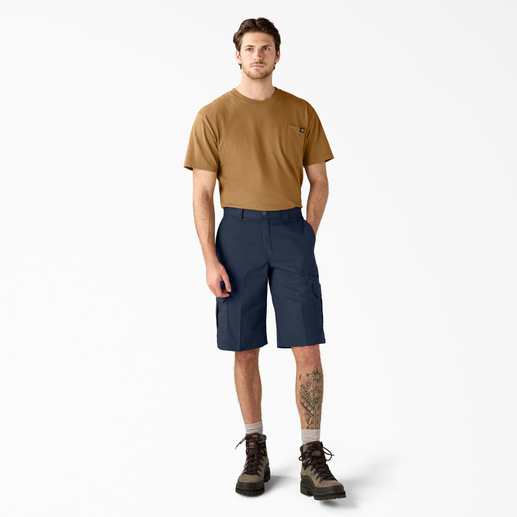 FLEX Relaxed Fit Cargo Shorts. 13