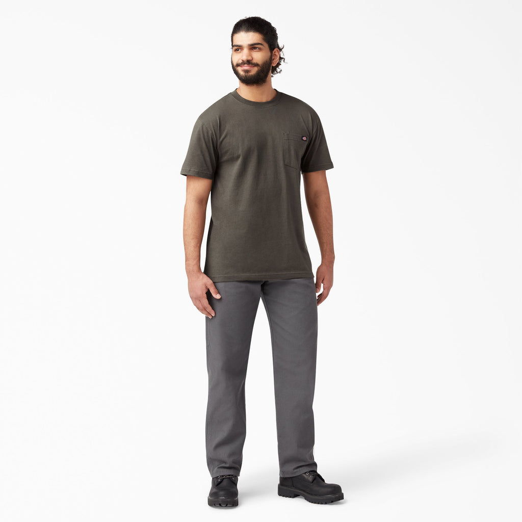 Heavyweight Short Sleeve Pocket T-Shirt