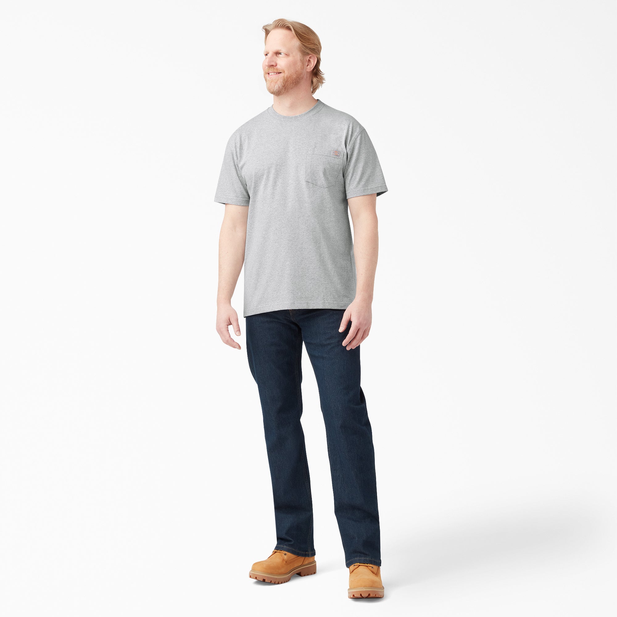 Heavyweight Short Sleeve Pocket T-Shirt
