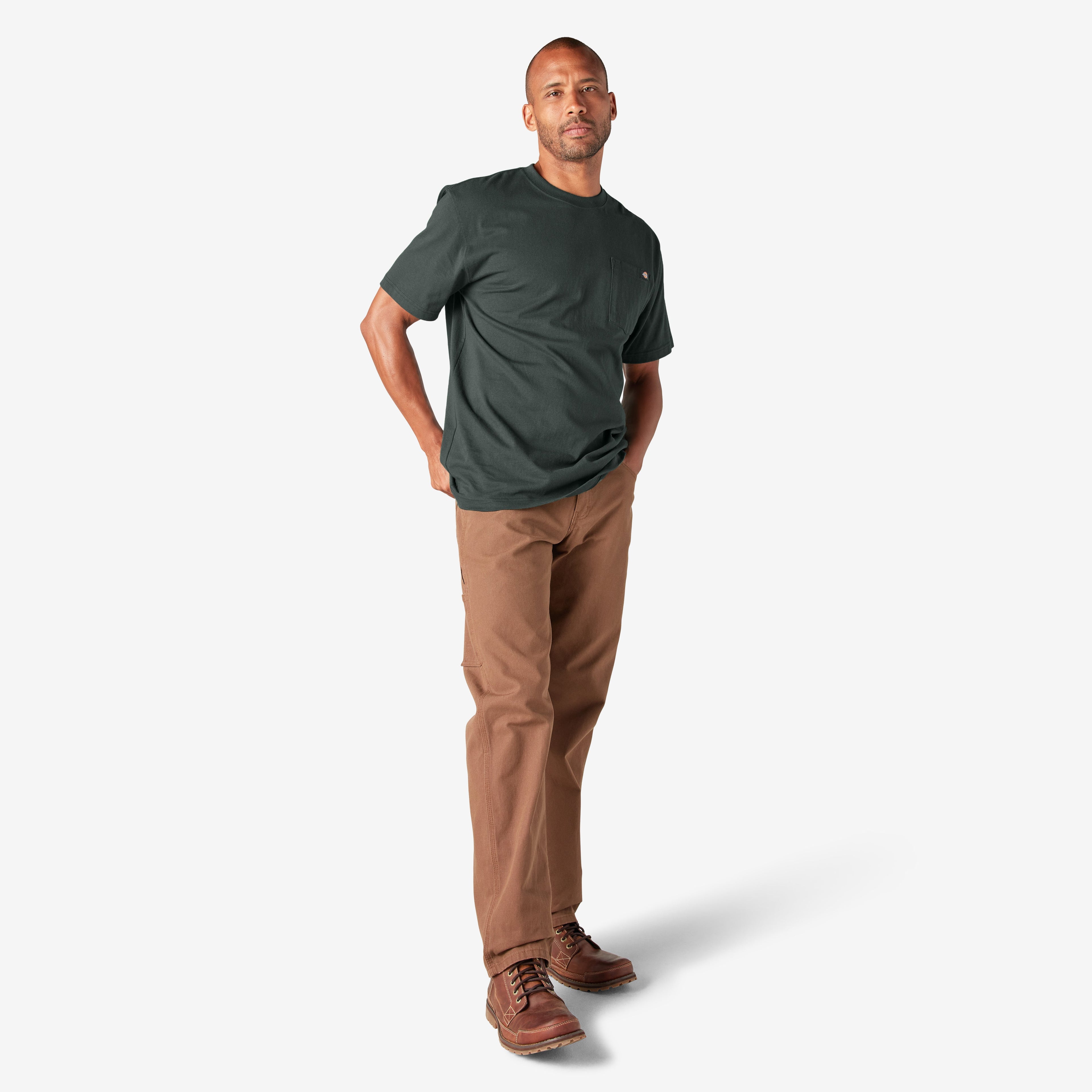 Heavyweight Short Sleeve Pocket T-Shirt