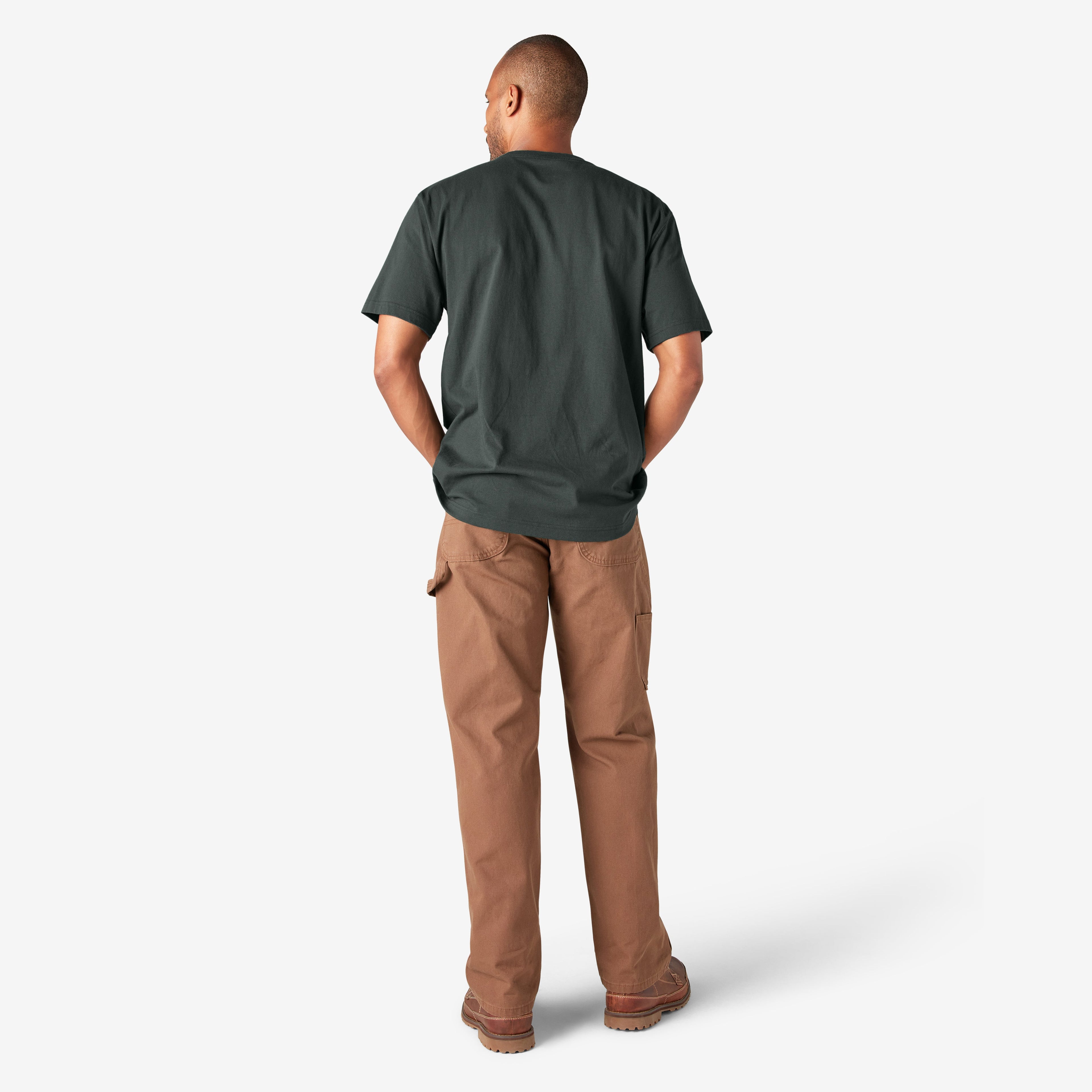 Heavyweight Short Sleeve Pocket T-Shirt