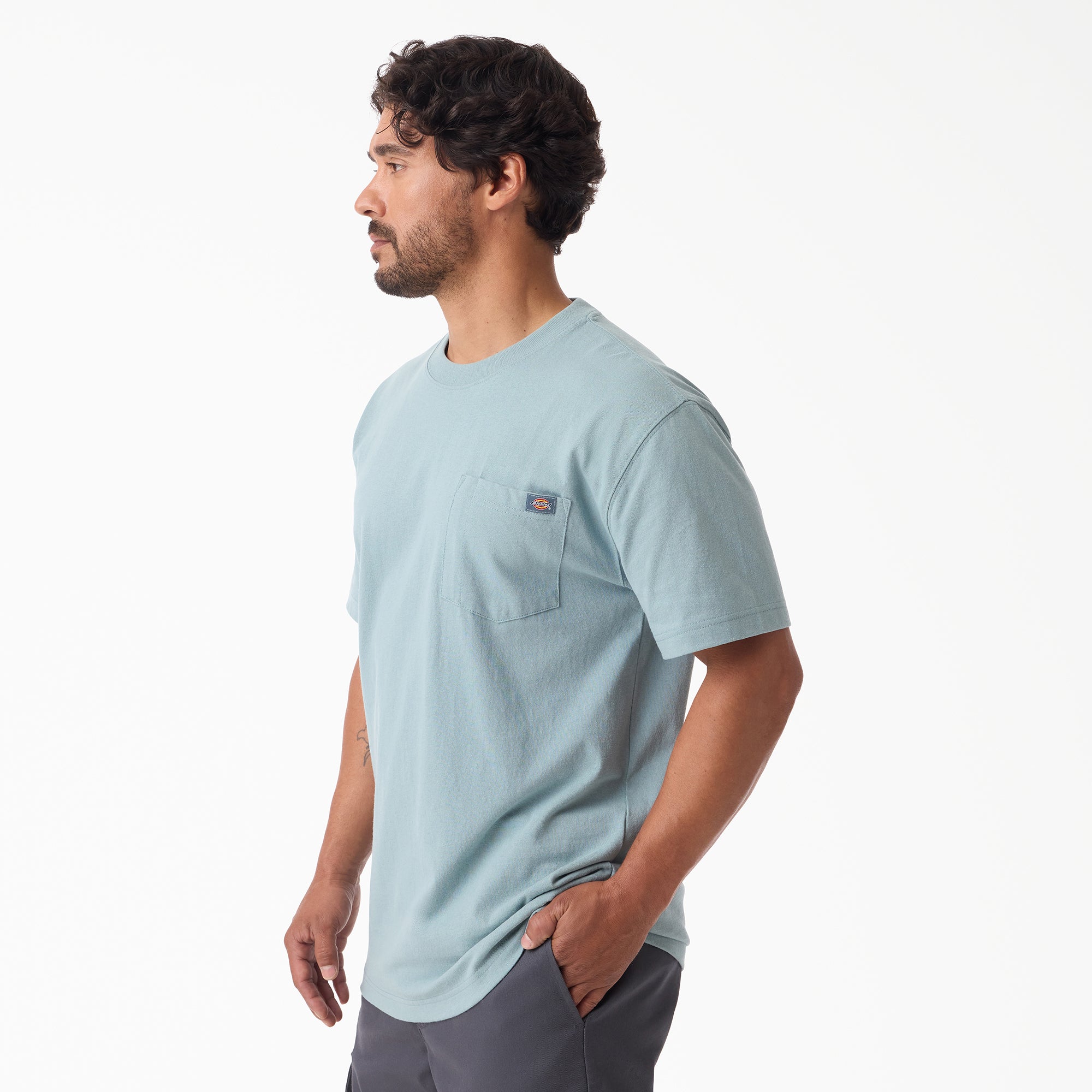Heavyweight Short Sleeve Pocket T-Shirt