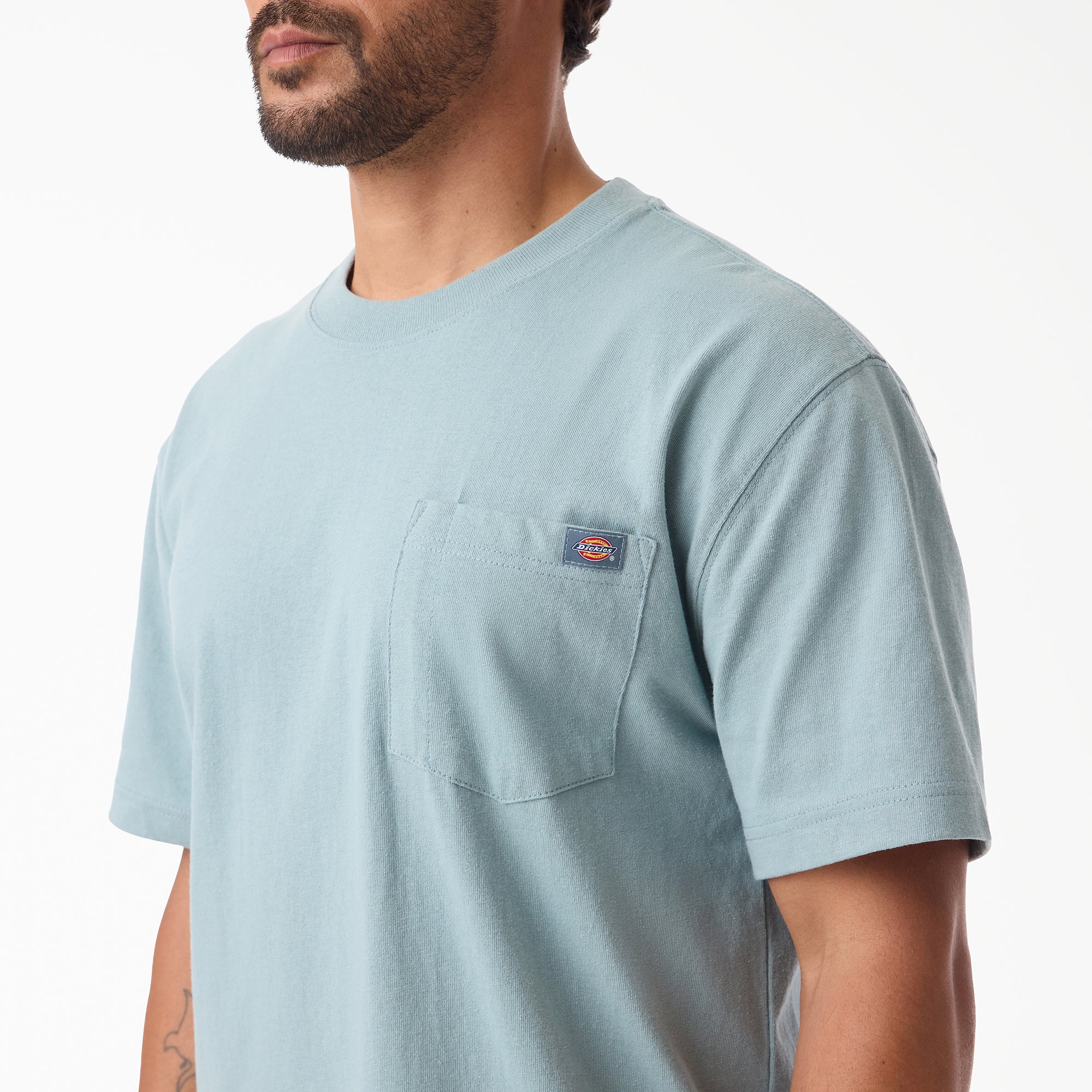 Heavyweight Short Sleeve Pocket T-Shirt