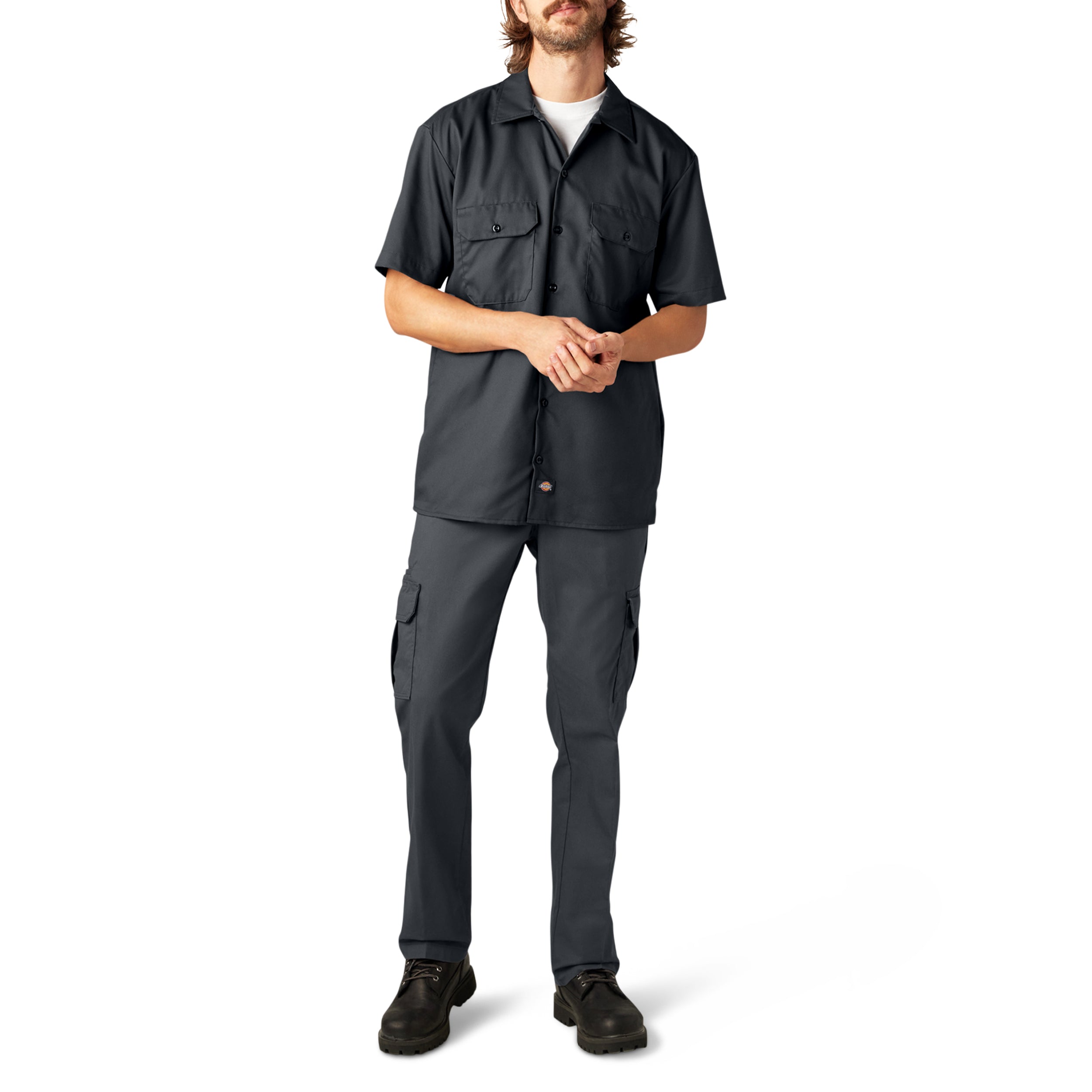 FLEX Relaxed Fit Short Sleeve Work Shirt