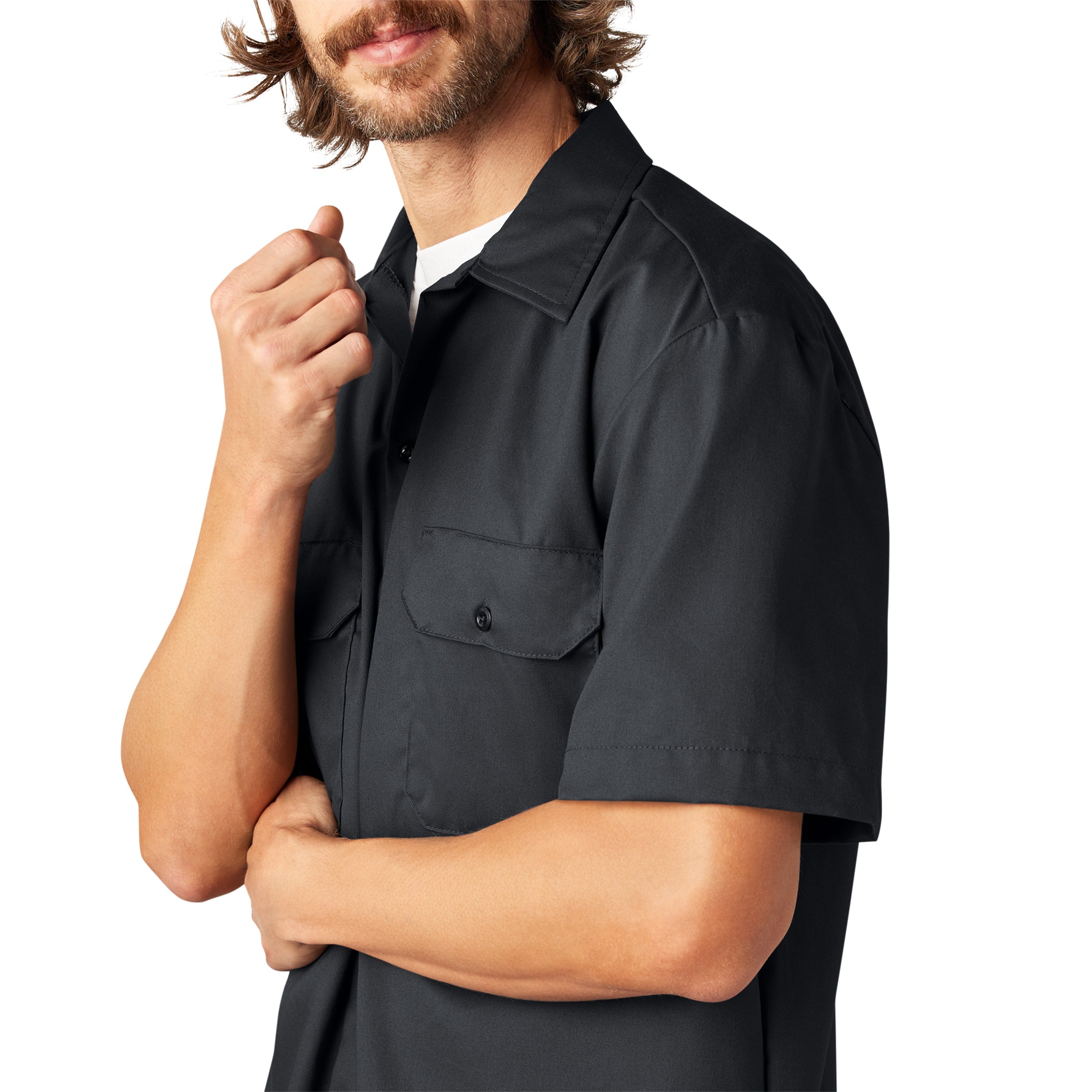 FLEX Relaxed Fit Short Sleeve Work Shirt