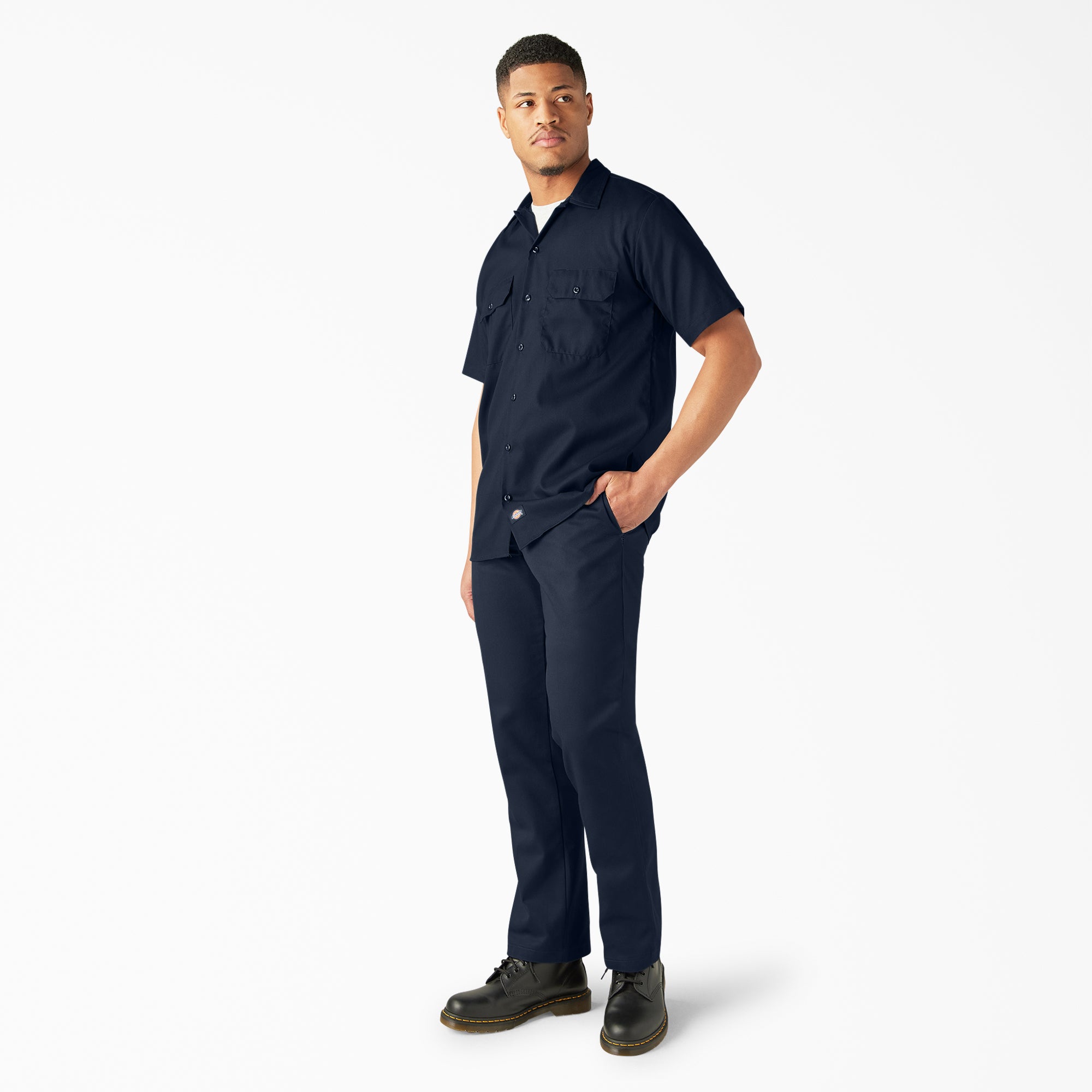 FLEX Relaxed Fit Short Sleeve Work Shirt